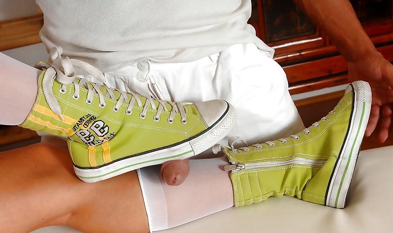 25P Feet 1 sox sneakers heel pantyhose nylongs