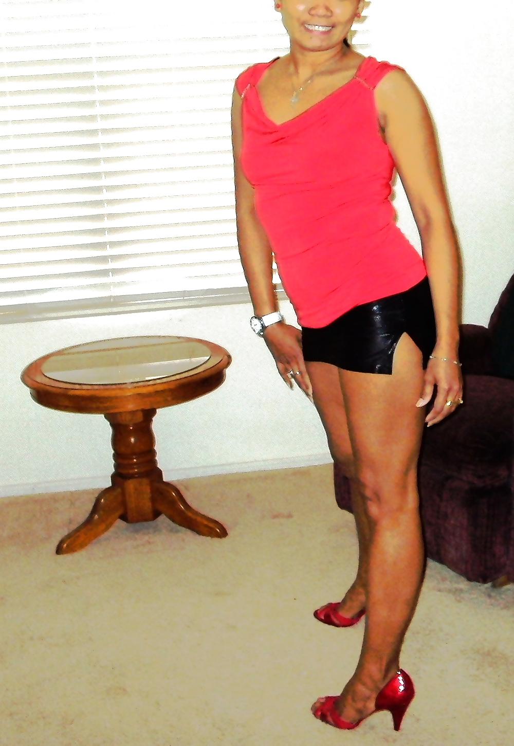13P Baby Doll, home after trip to the mall.  Horny again!