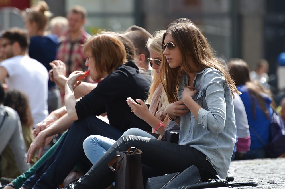 25P Sluts on the Dutch street 01