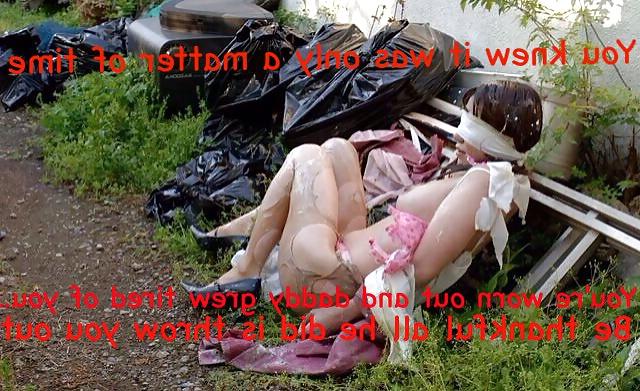 14P Homemade degrading sissy captions album 2