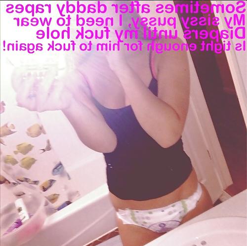 14P Homemade degrading sissy captions album 2
