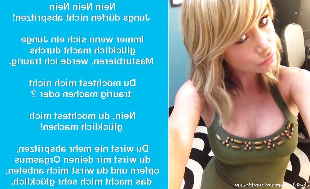 25P Deutsche chastity captions