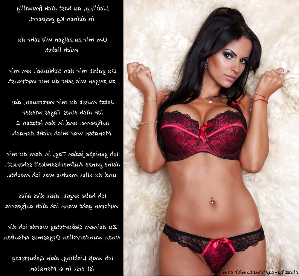25P Deutsche chastity captions
