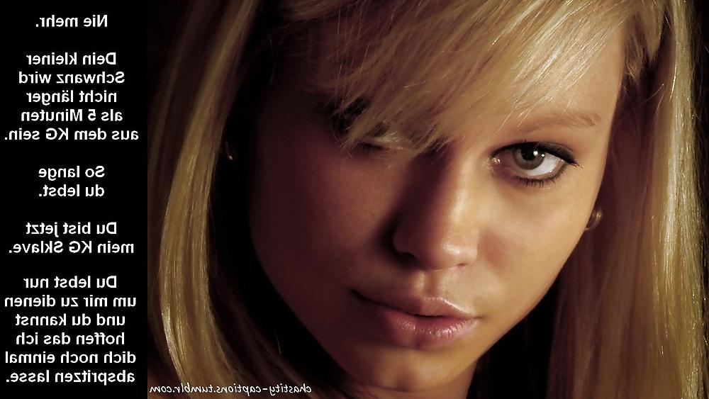 25P Deutsche chastity captions