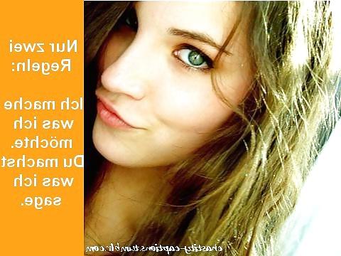 25P Deutsche chastity captions