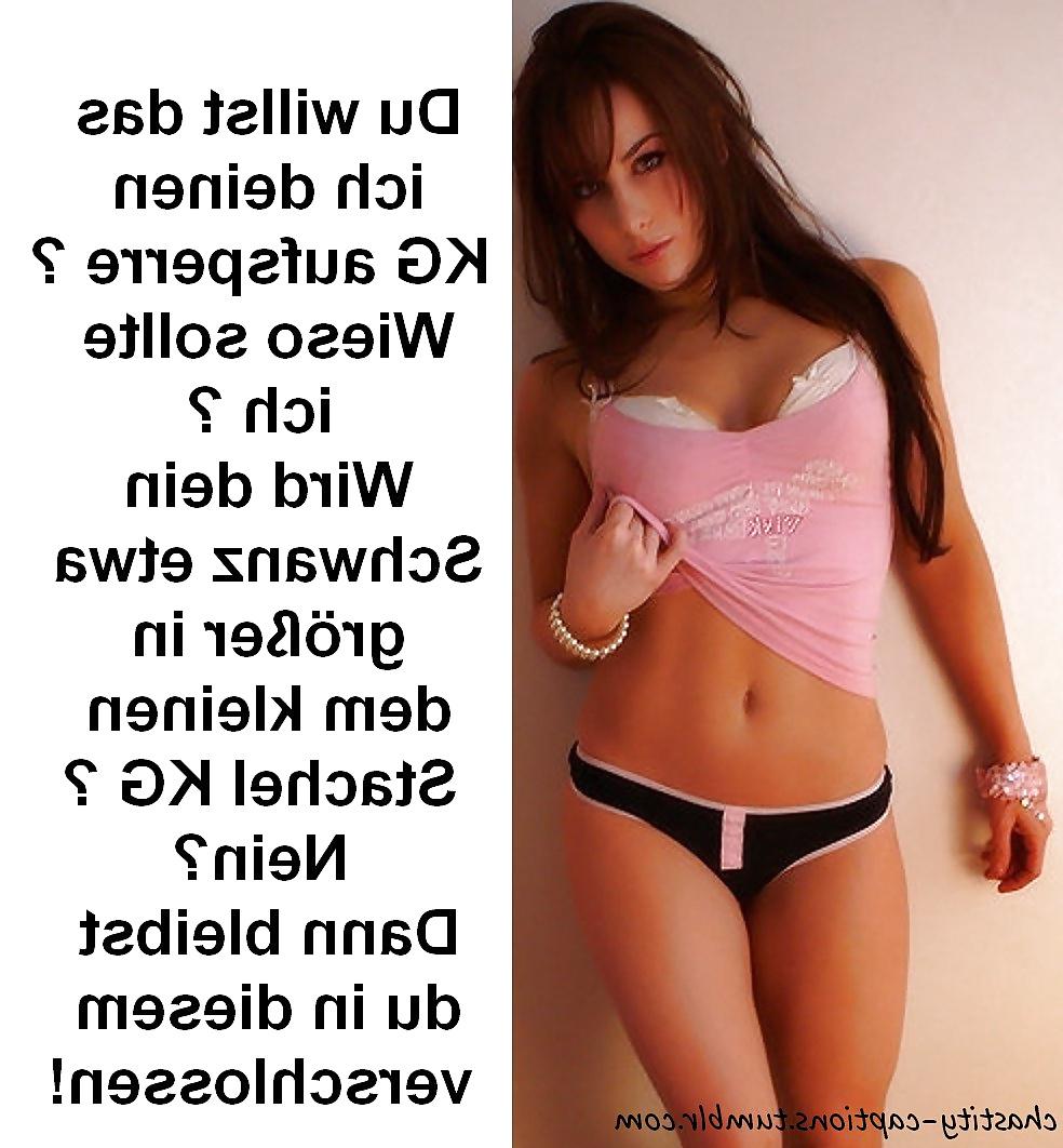 25P Deutsche chastity captions
