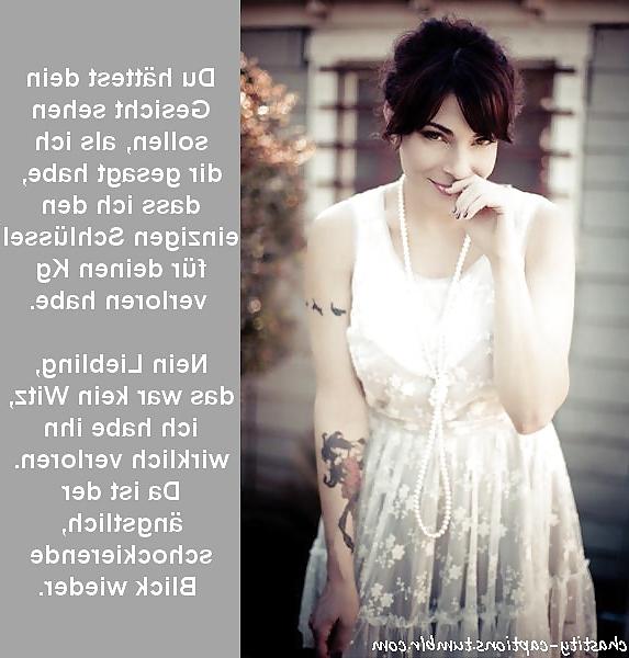 25P Deutsche chastity captions