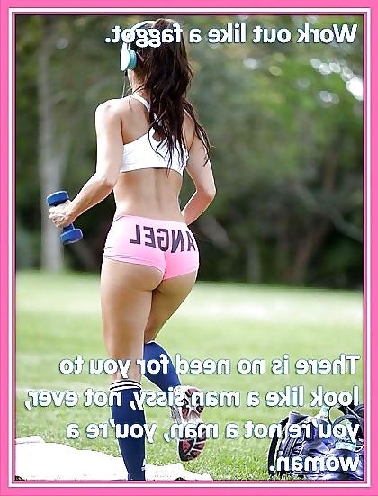 25P Sissy and cuckhold captions 3