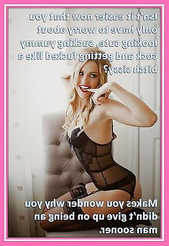 25P Sissy and cuckhold captions 3