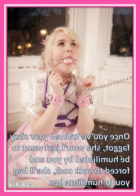 25P Sissy and cuckhold captions 3