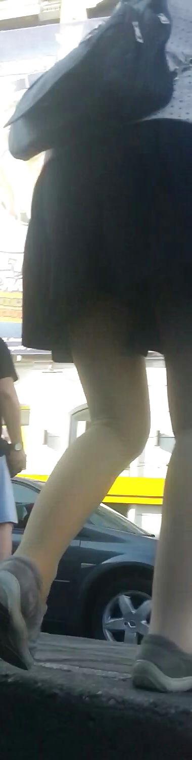 6P Spy sexy teens skirt romanian