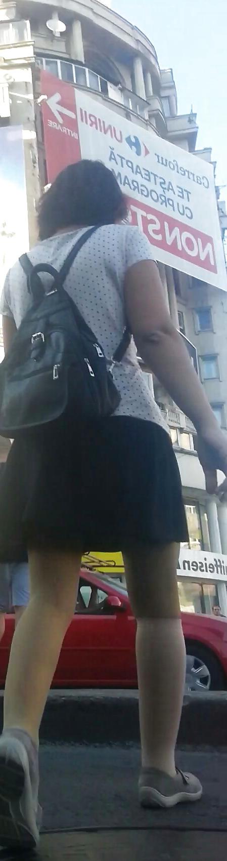 6P Spy sexy teens skirt romanian