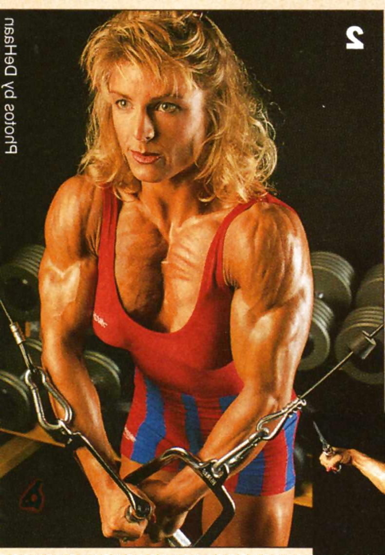 21P Sue Price  - female bodybuilder