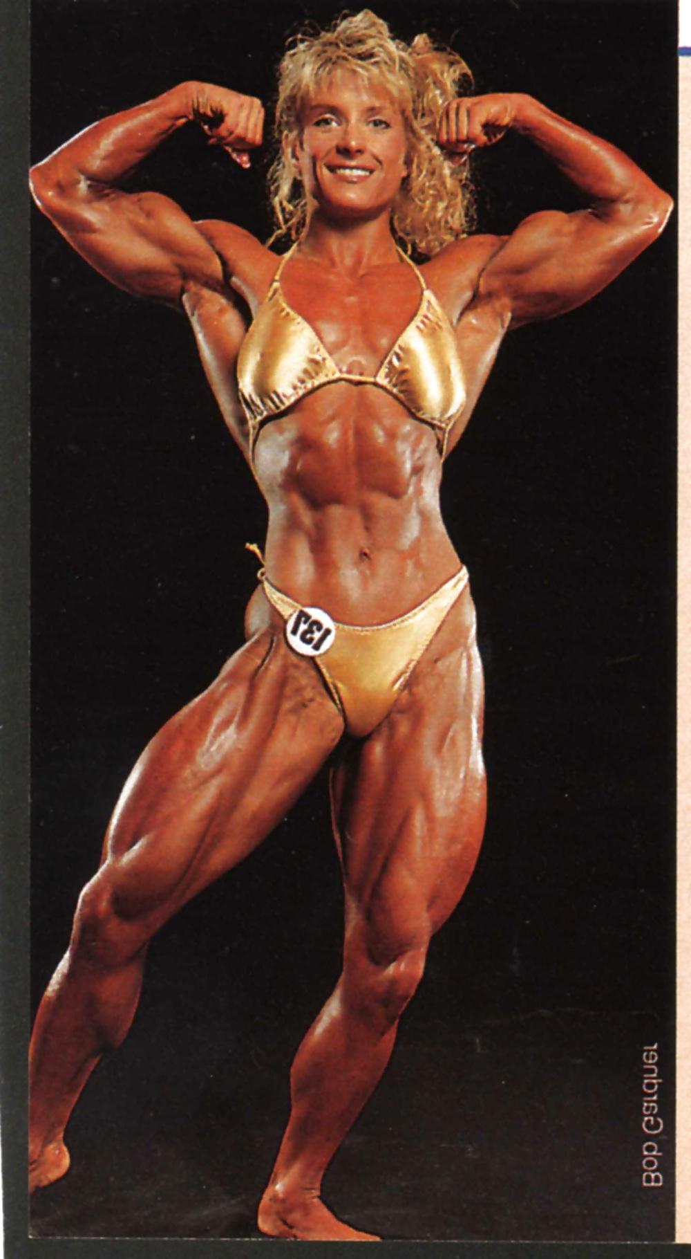 21P Sue Price  - female bodybuilder