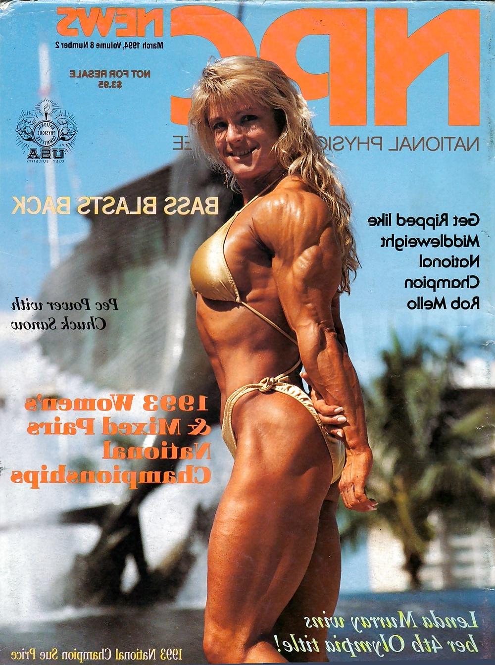 21P Sue Price  - female bodybuilder
