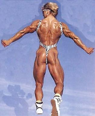 21P Sue Price  - female bodybuilder