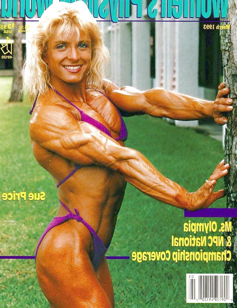 21P Sue Price  - female bodybuilder