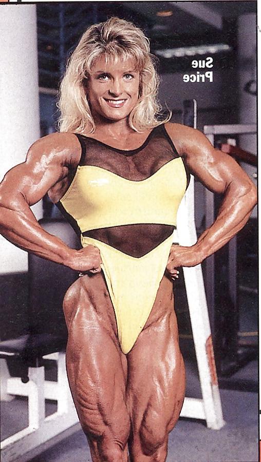 21P Sue Price  - female bodybuilder