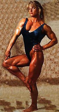 21P Sue Price  - female bodybuilder