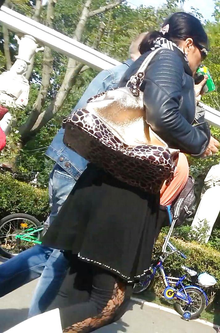25P Spy old + young sexy nylon romanian