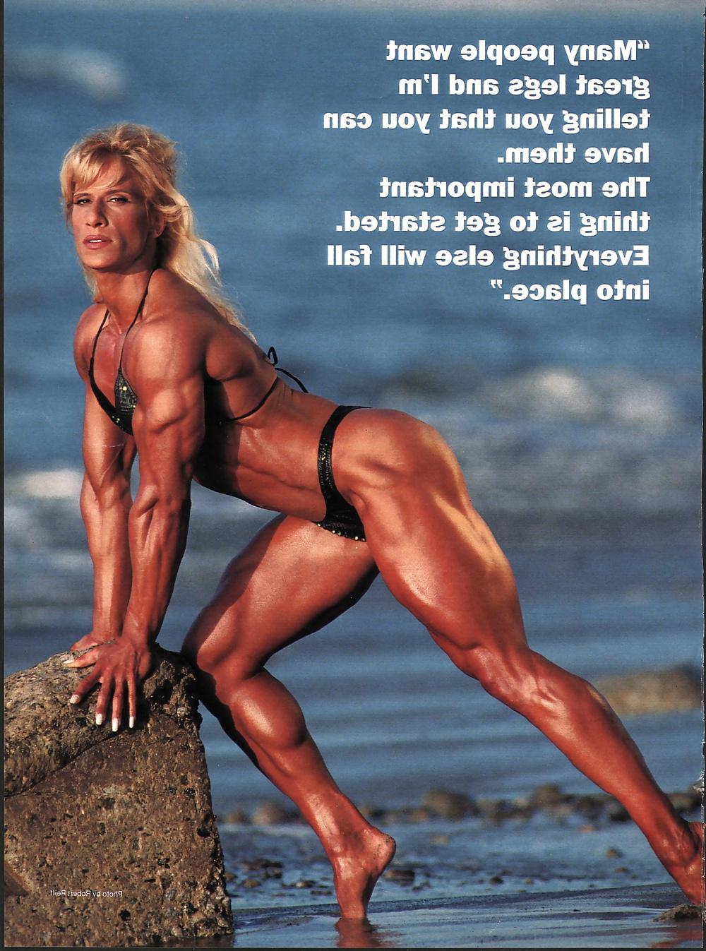 12P Kim Chizevsky - female bodybuilder