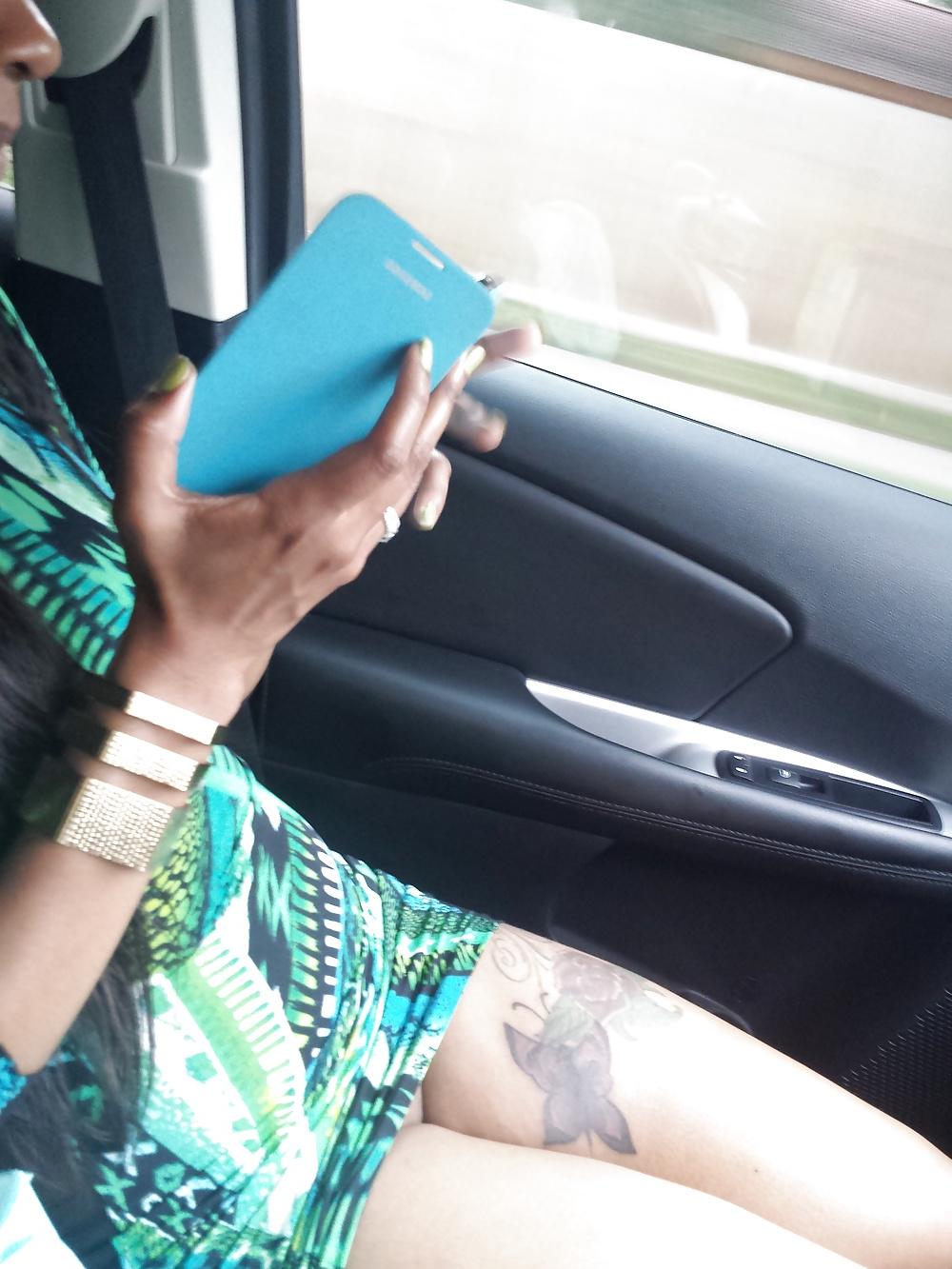 19P Wife upskirt no panties after party