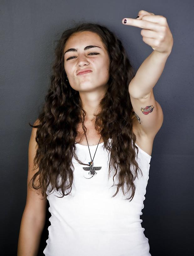 25P Middle Finger Fuck You 1