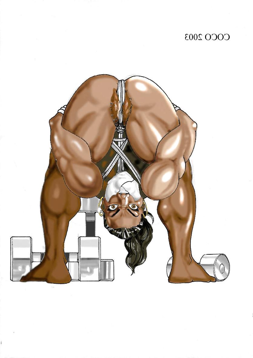 17P Female Bodybuilders in Bondage
