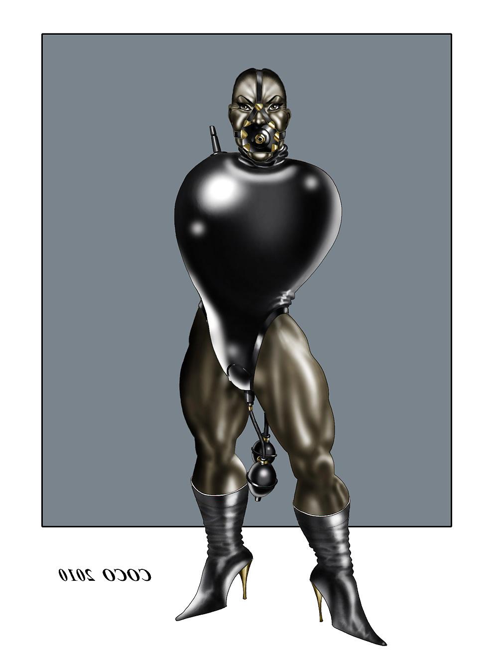 17P Female Bodybuilders in Bondage