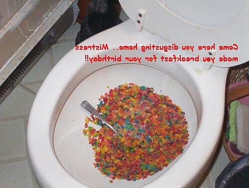 25P Homemade degrading sissy captions album 3