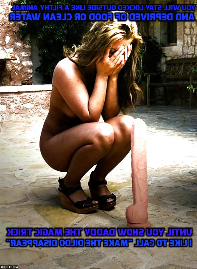 25P Homemade degrading sissy captions album 3