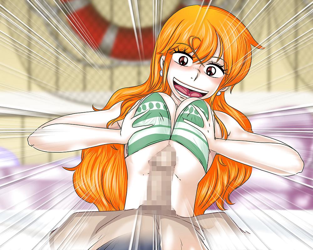 25P One Piece - No boredorm on the ship (Nami and Nico Robin)