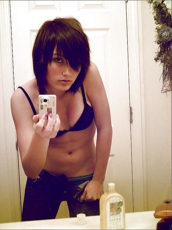25P Lusty & Busty Teen Self Shots 99 
