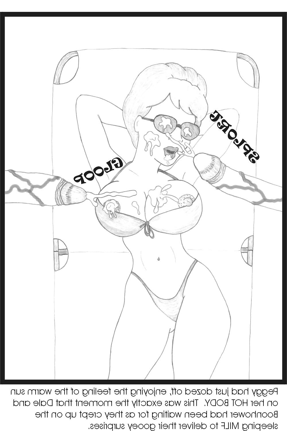 15P Peggy Hill's best Hentai (King of the Hill)