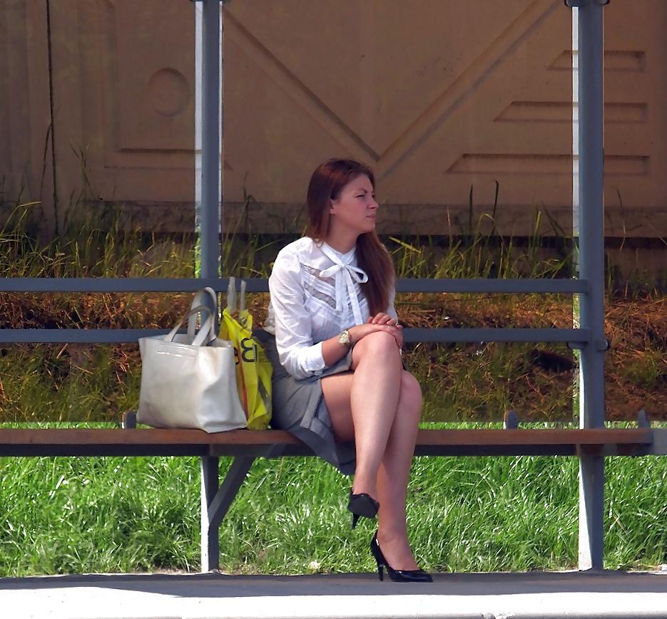 25P Are sitting girl