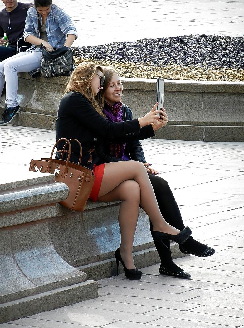25P Are sitting girl