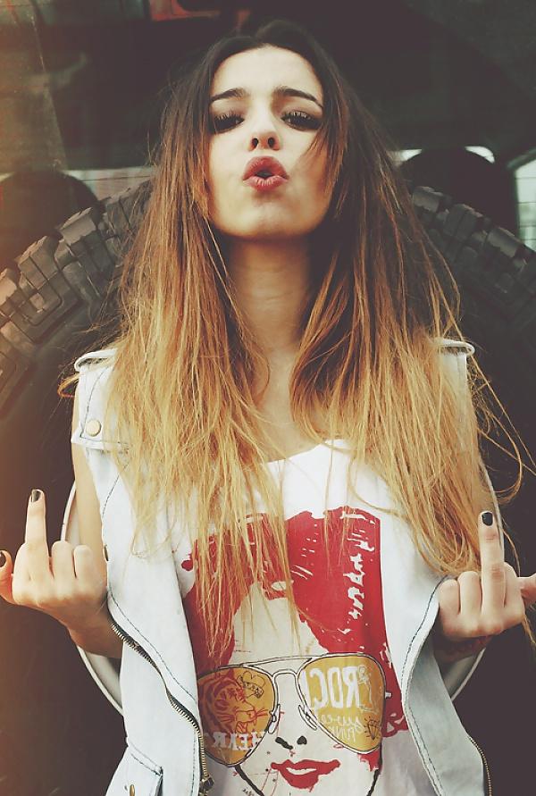 25P Middle Finger Fuck You 2
