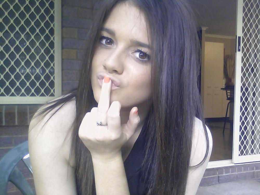 25P Middle Finger Fuck You 2
