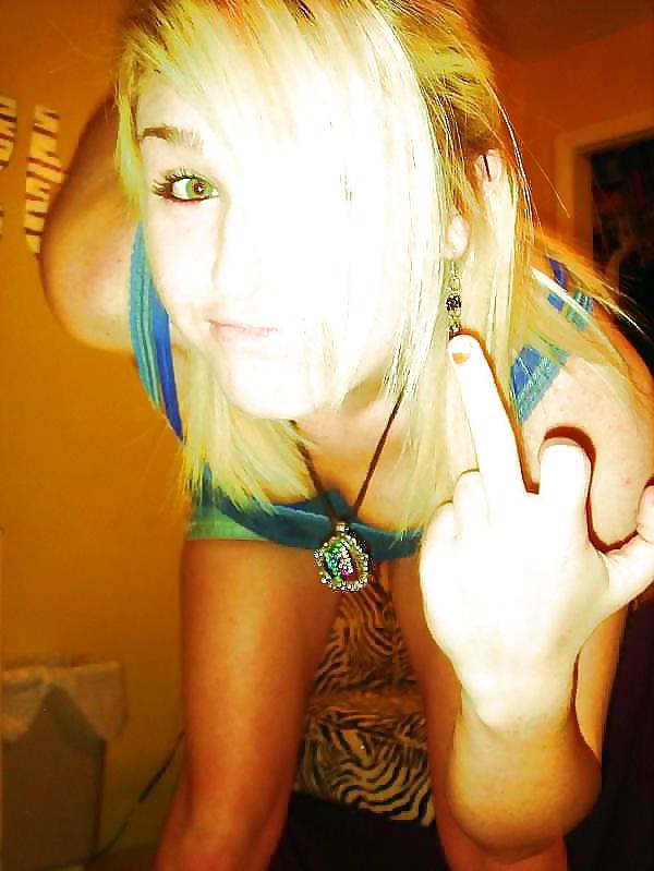 25P Middle Finger Fuck You 2