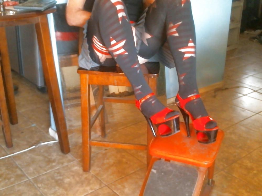 25P Heels Pantyhose and SISSY stuff