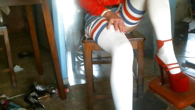 25P Heels Pantyhose and SISSY stuff