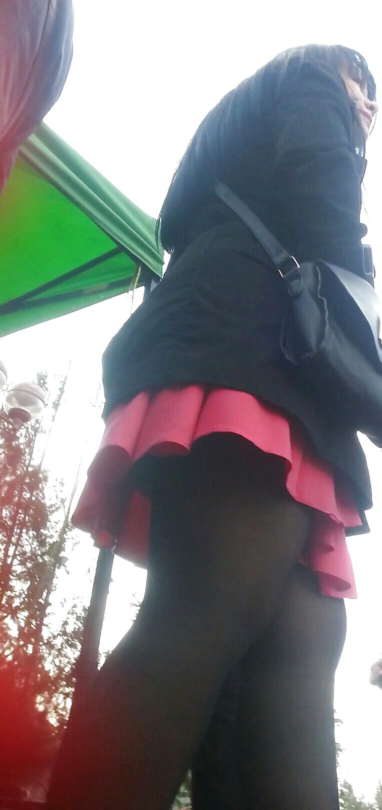 25P Spy sexy teens nylon romanian
