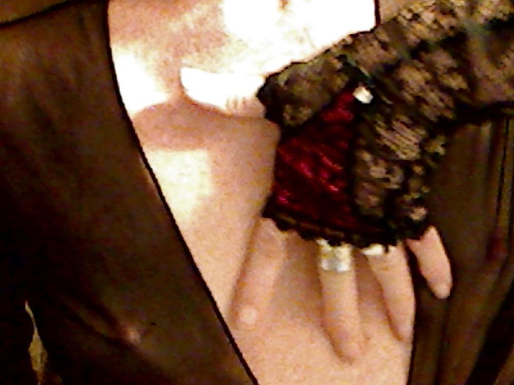 10P Black lace and heels