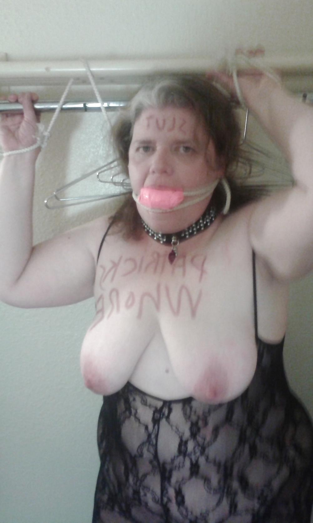 25P BBW Body Stocking bondage and humiliation