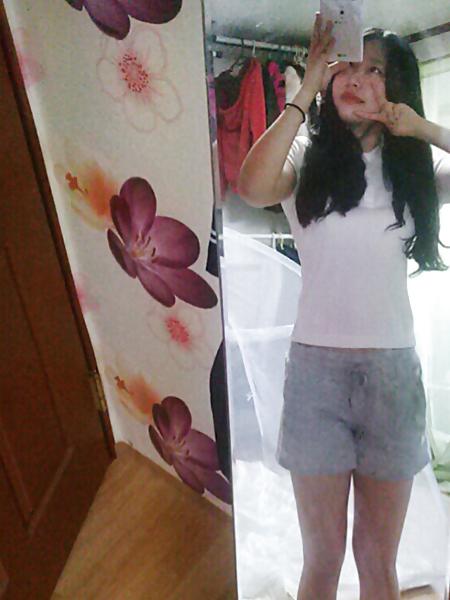 15P Korean Slut Loves To Take Selfies At Home