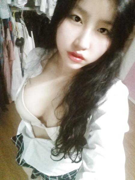 15P Korean Slut Loves To Take Selfies At Home