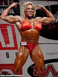 14P Sexy L Powers  - female bodybuilder