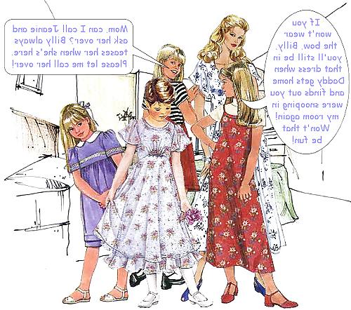 25P Feminization and sissy toons II, realy girly!!