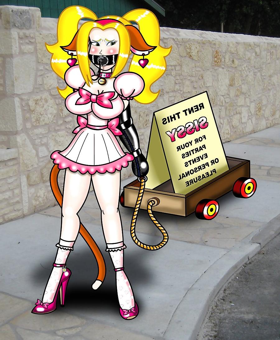25P Feminization and sissy toons II, realy girly!!