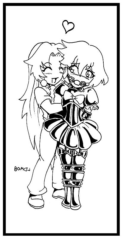 25P Feminization and sissy toons II, realy girly!!